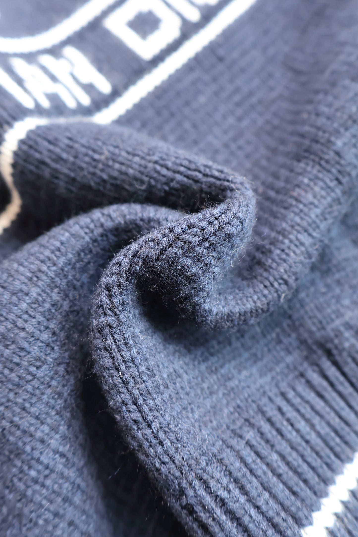 Dior Knitted Top Navy (Whatsapp for Price & Grade)