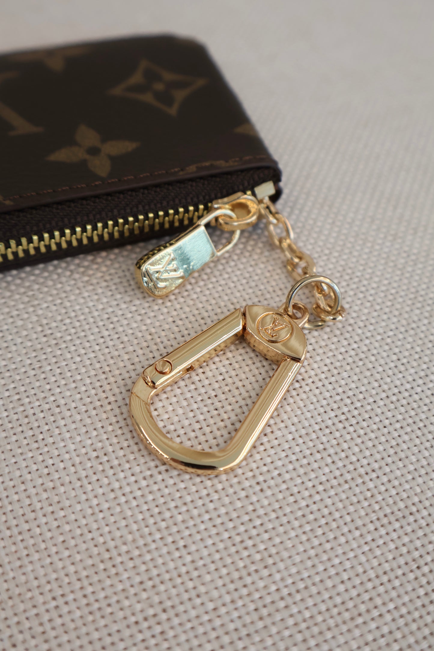 Louis Vuitton Keypouch Monogram (Whatsapp for Price & Grade)