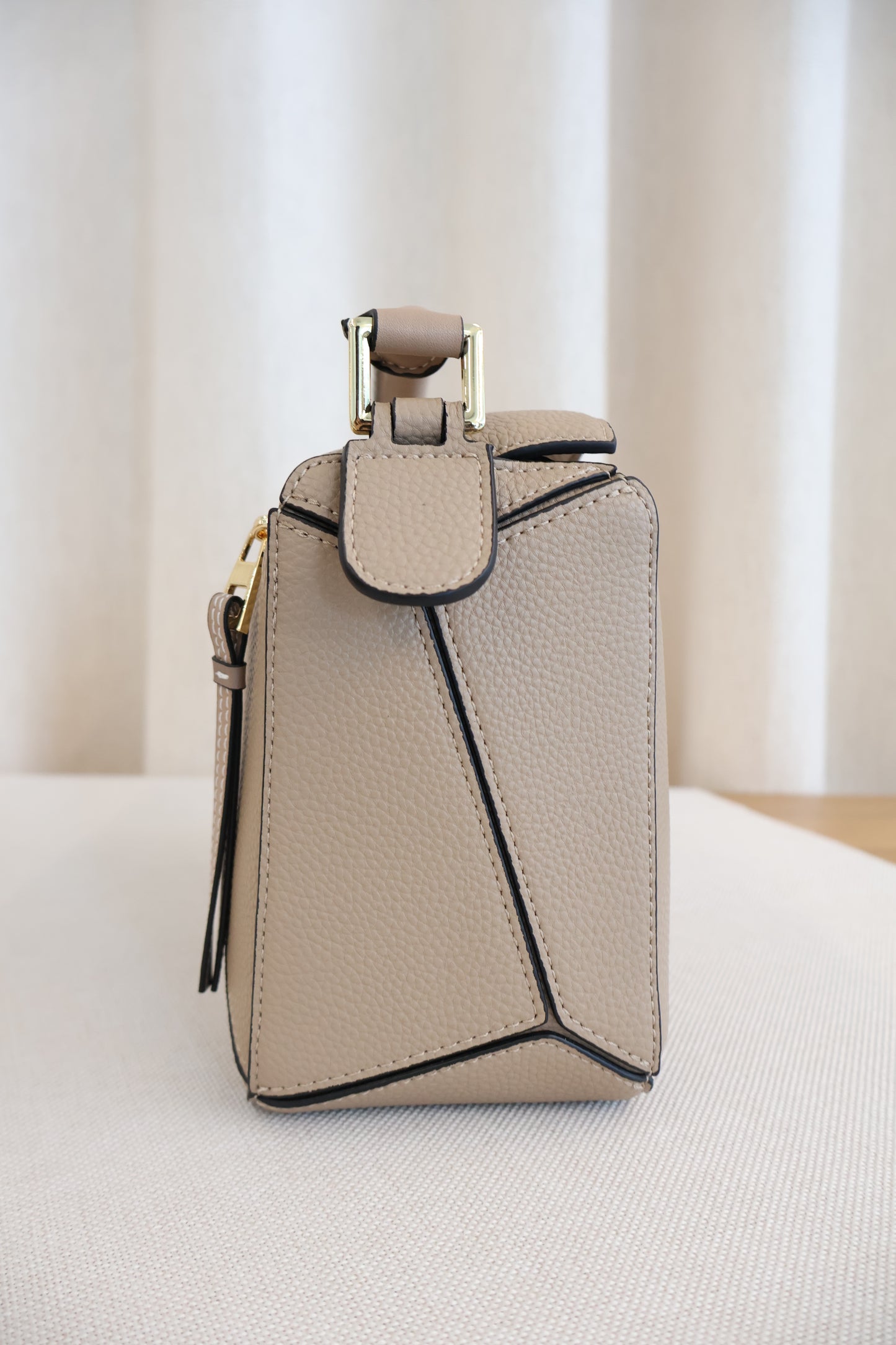 Loewe Puzzle Top Handle Bag Beige (Whatsapp for Price & Grade)