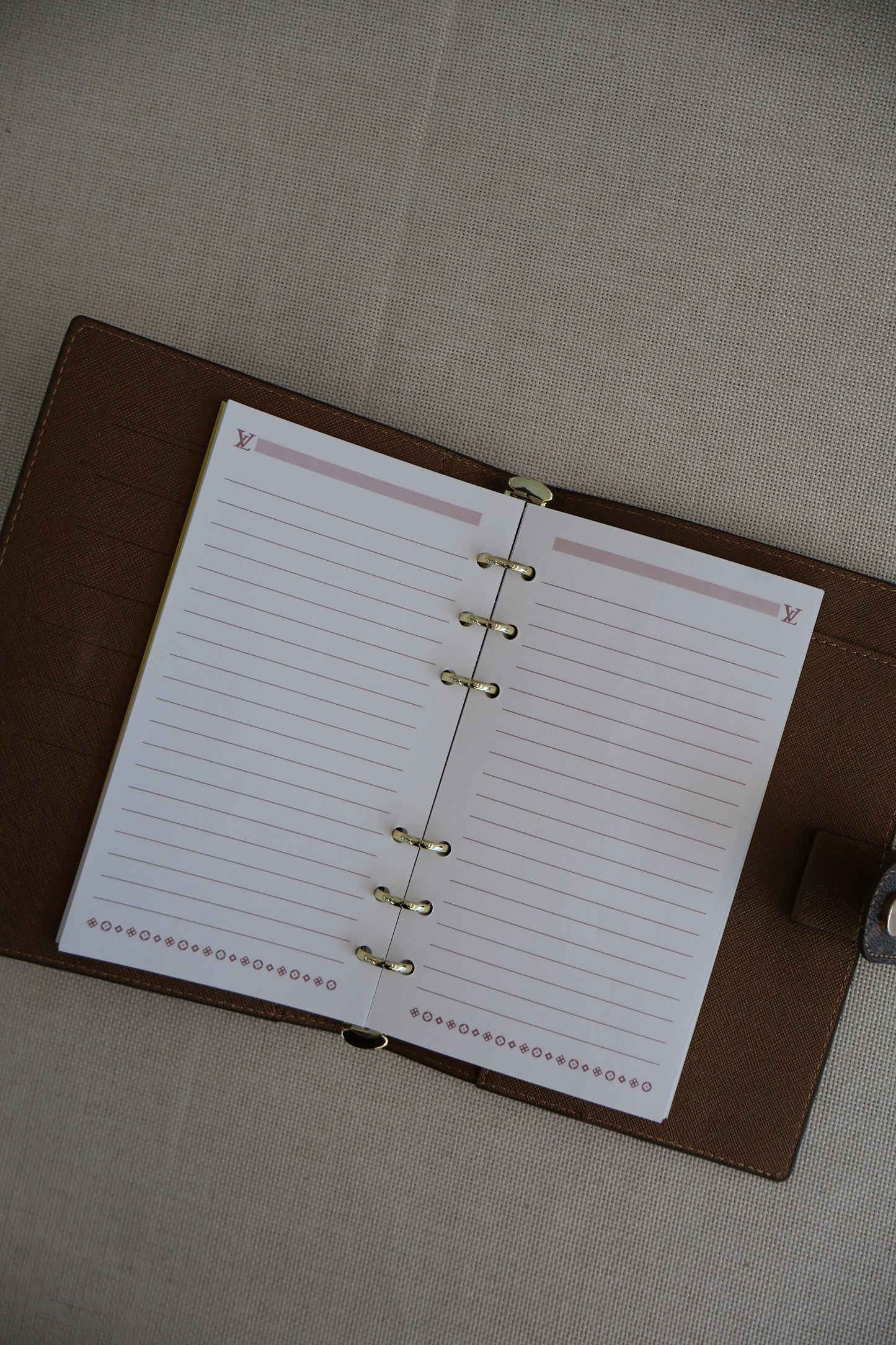 Louis Vuitton Notebook (Whatsapp for Price & Grade)