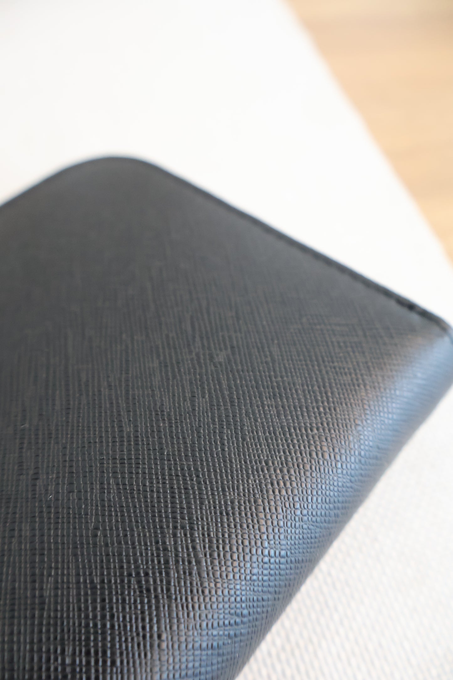 Prada Zippy Long Wallet Black (Whatsapp for Price & Grade)