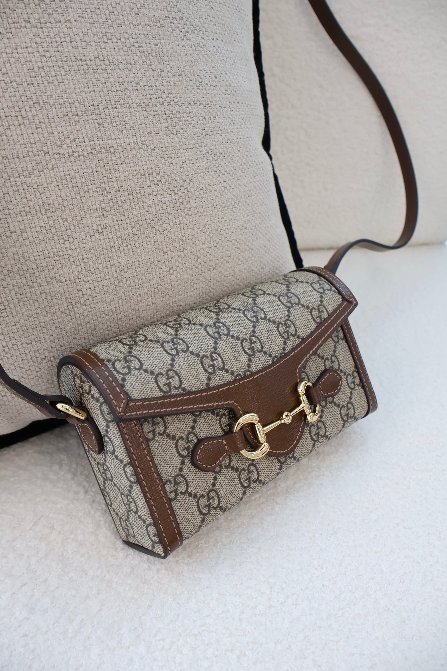 Gucci Mini Horsebit 1955 Shoulder Bag (Whatsapp for Price & Grade)