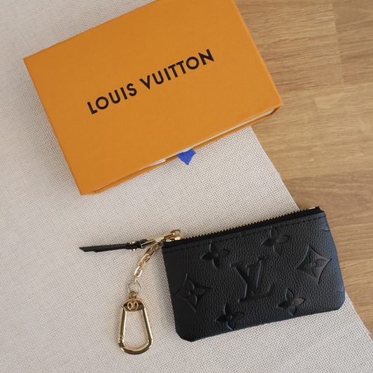 Louis Vuitton Keypouch Monogram Empreinte Black (Whatsapp for Price & Grade)