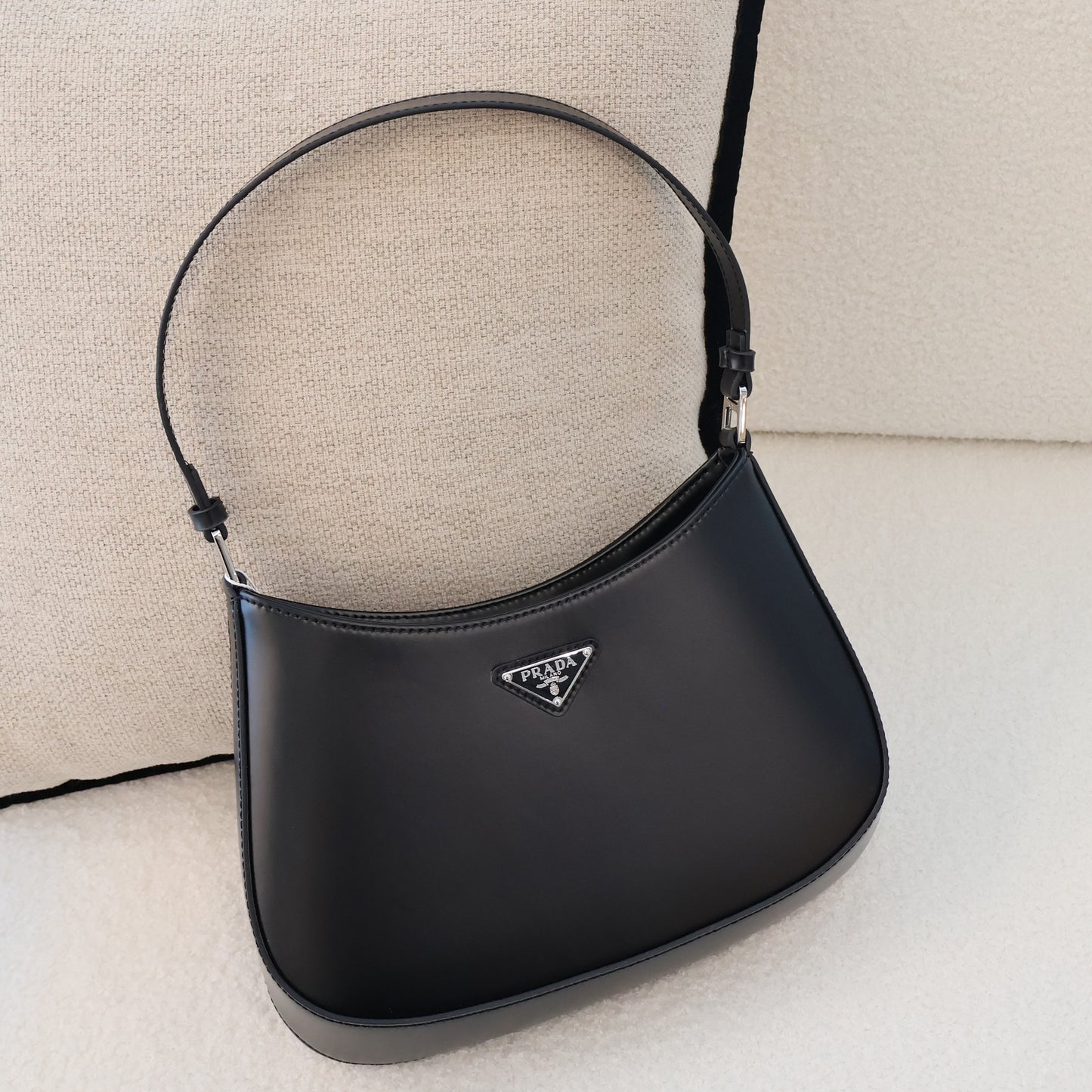 Prada Cleo Bag Black (Whatsapp for Price & Grade)