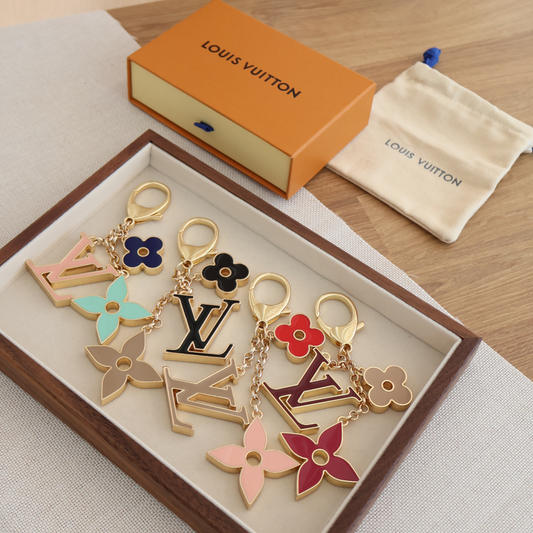 Louis Vuitton Keychain 4 Colour (Whatsapp for Price & Grade)