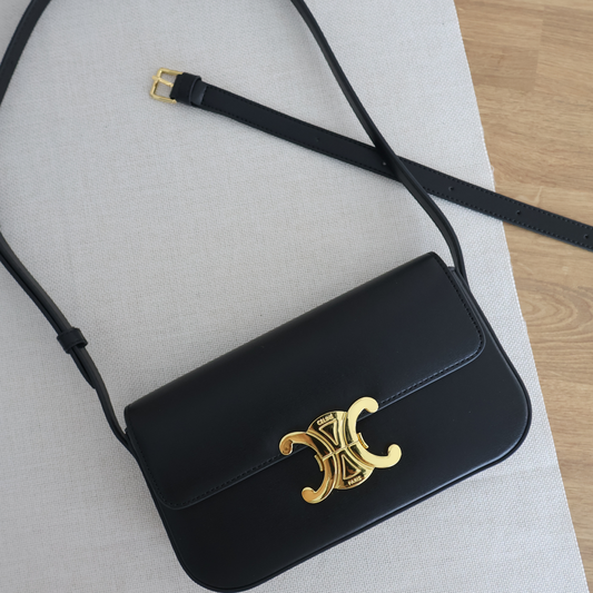 Celine Shoulder Bag Black (Whatsapp for Price & Grade)