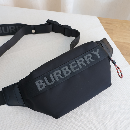 Burberry Bumbag Nylon Black (Whatsapp for Price & Grade)