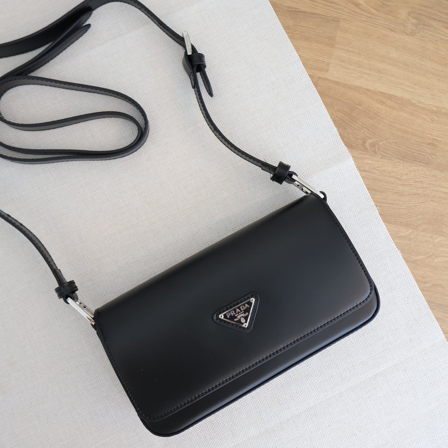 Prada Femme Shoulder Bag Black (Whatsapp for Price & Grade)