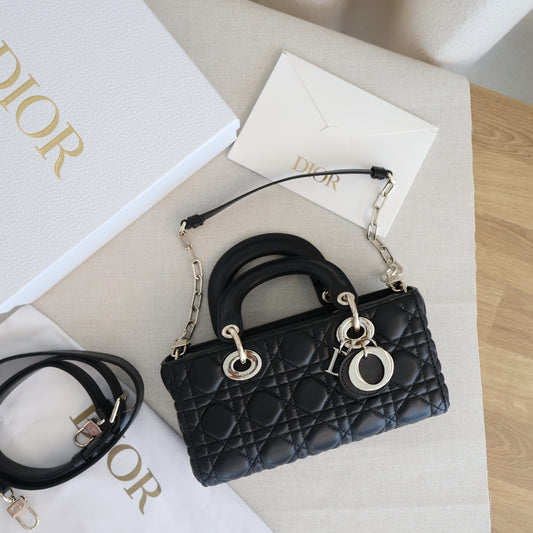 Dior Lady Dior D-Joy Black (Whatsapp for Price & Grade)