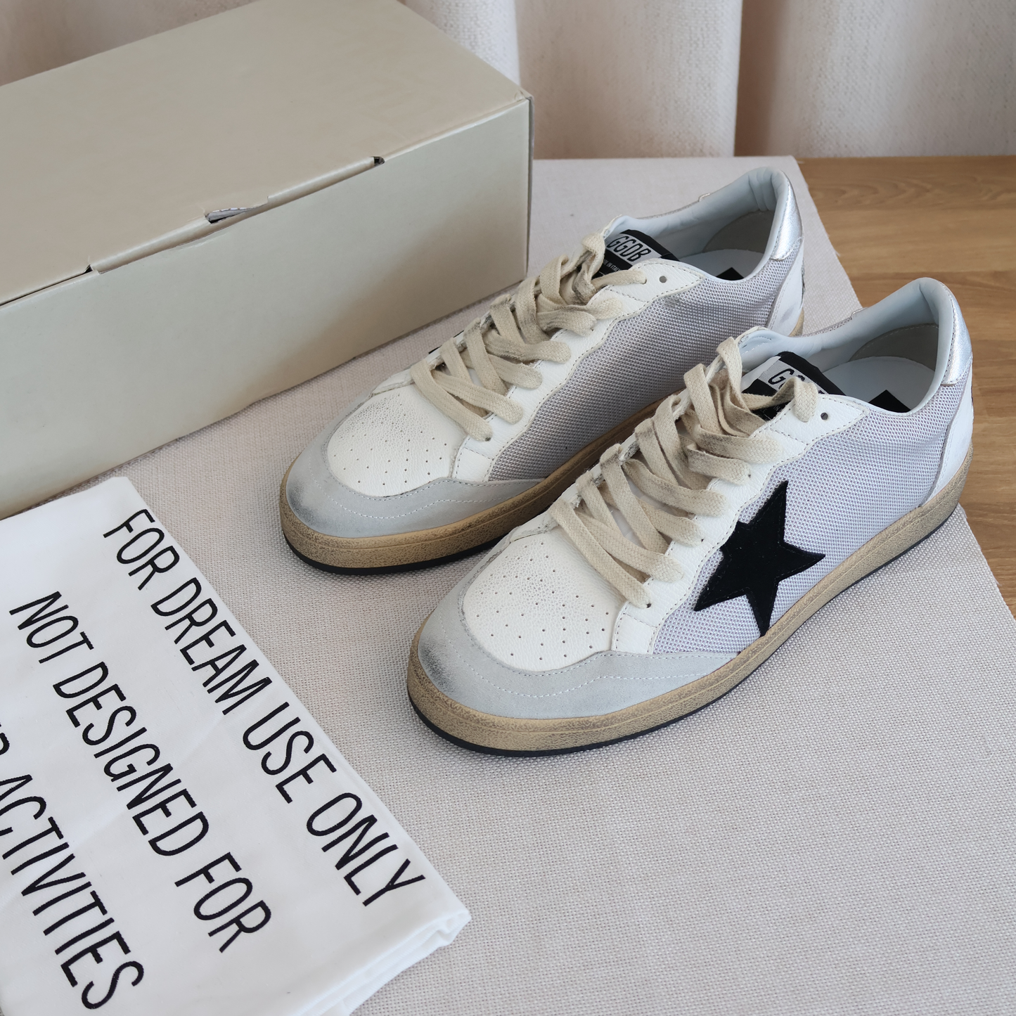 Golden Goose Blue x White Men's Sneaker (Whatsapp for Price & Grade)