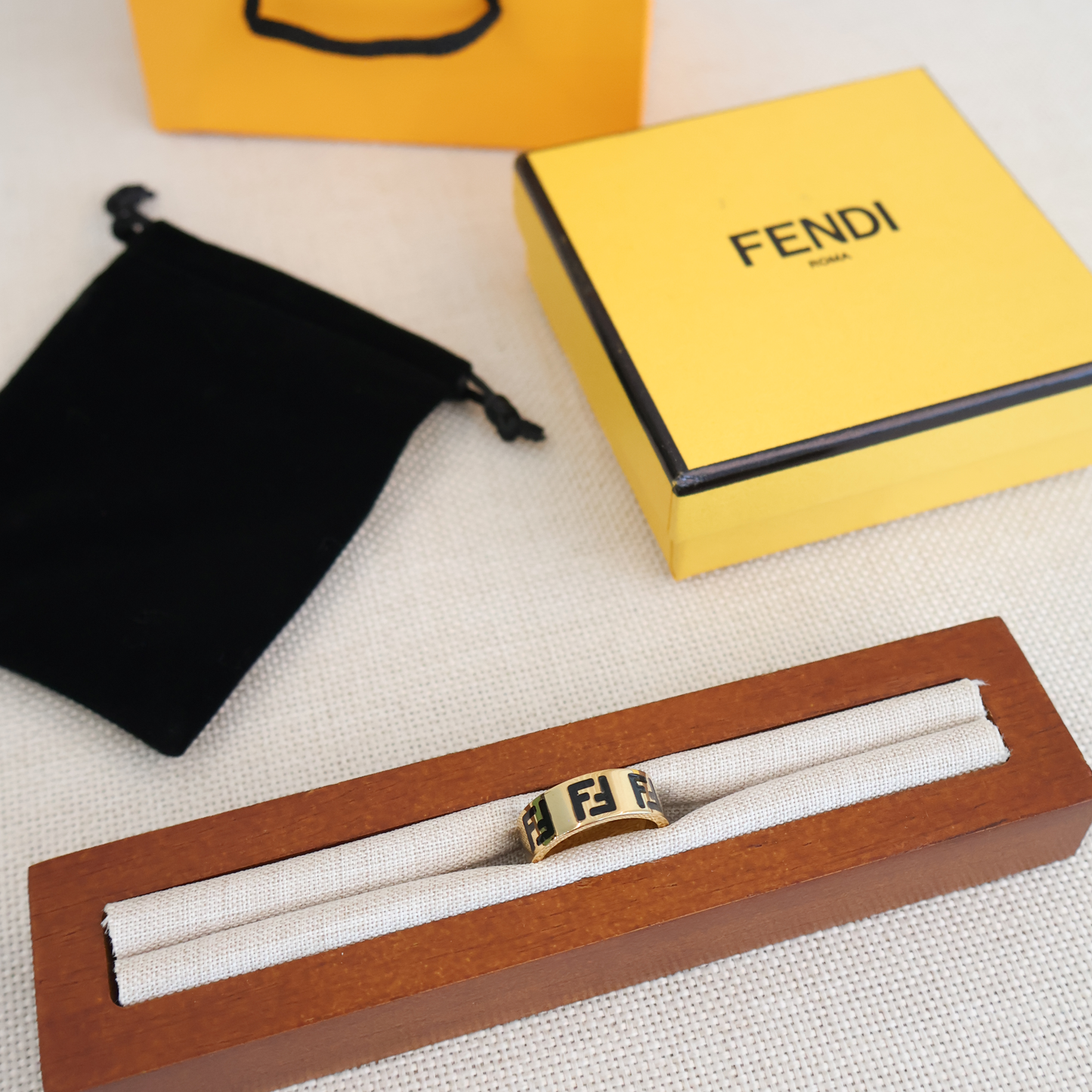 Forever Fendi Ring (Whatsapp for Price & Grade)