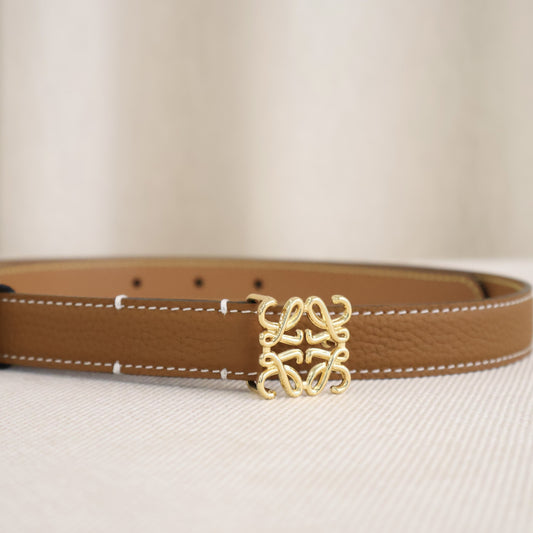 Loewe Belt Anagaram Tan x Gold (Whatsapp for Price & Grade)