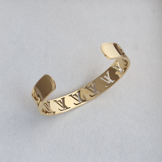 Louis Vuitton Bangle Gold (Whatsapp for Price & Grade)