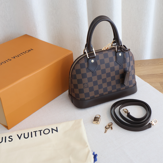 Louis Vuitton Alma BB Damier (Whatsapp for Price & Grade)