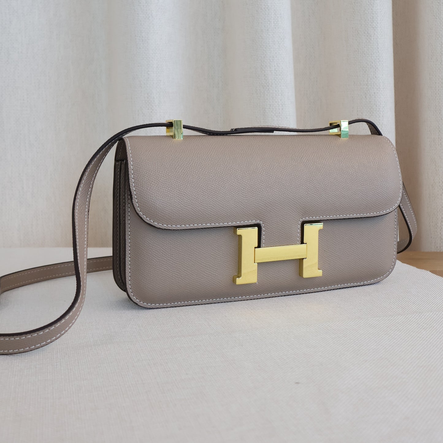 Hermes Constance Elephant Tan (Whatsapp for Price & Grade)