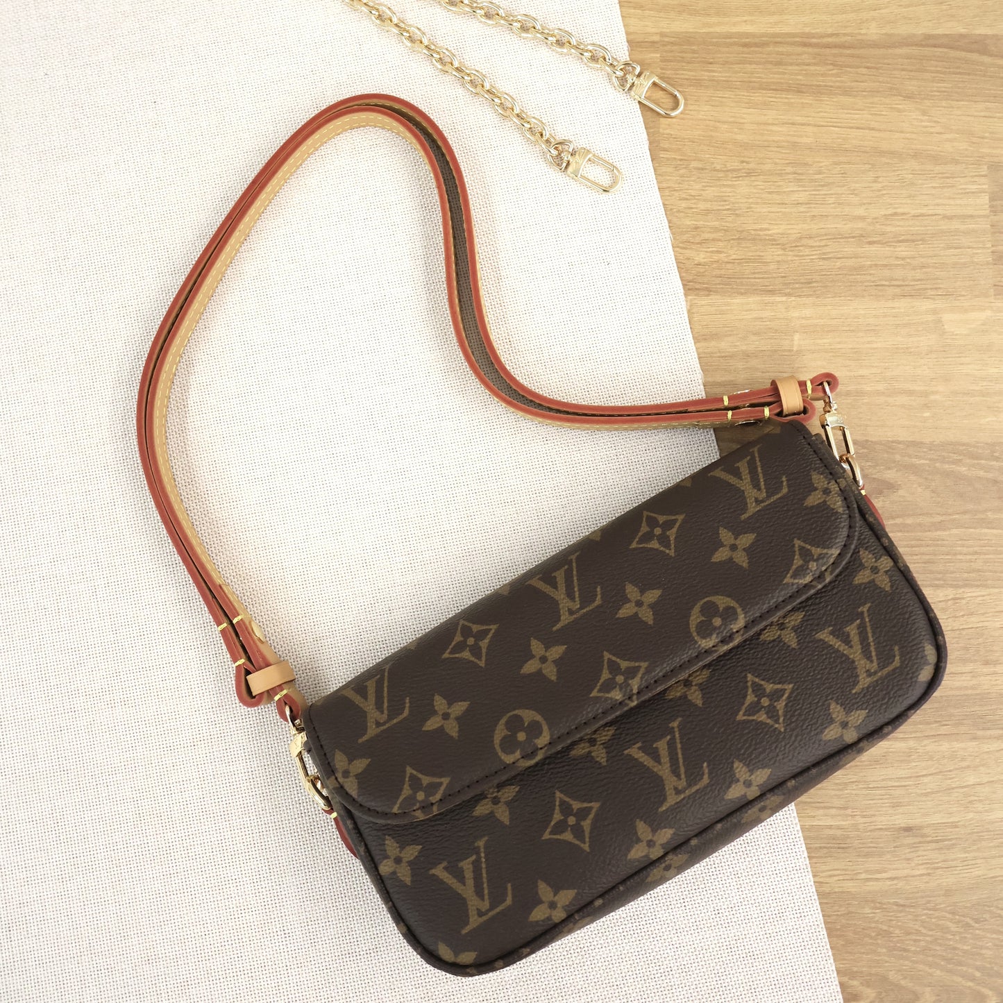 Louis Vuitton Ivy Bag Brown Monogram (Whatsapp for Price & Grade)