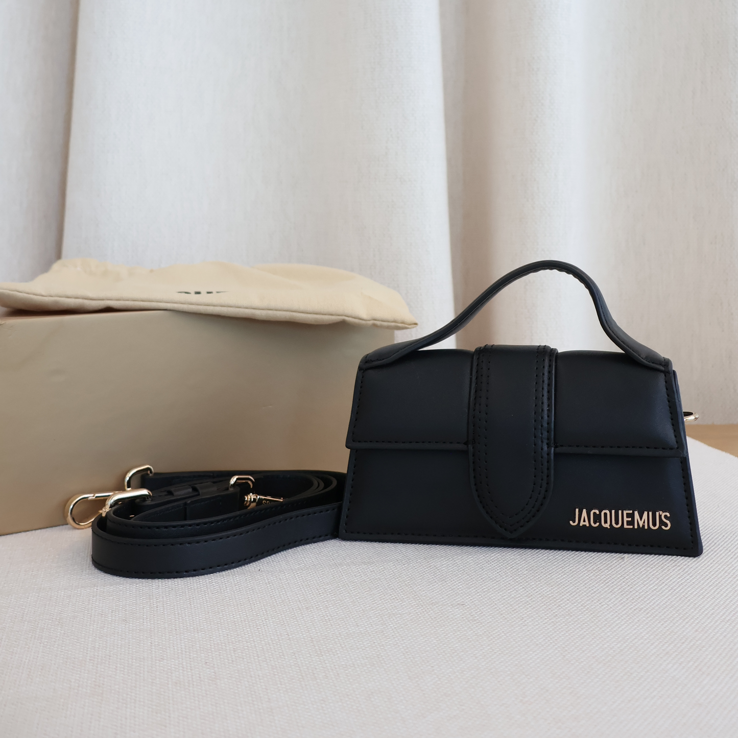 Jacquemus Black Bag (Whatsapp for Price & Grade)