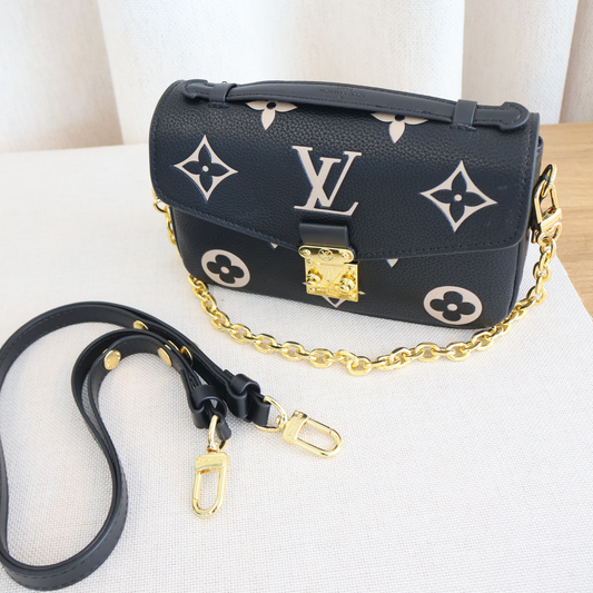 Louis Vuitton Metis East West Black Bicolour (Whatsapp for Price & Grade)