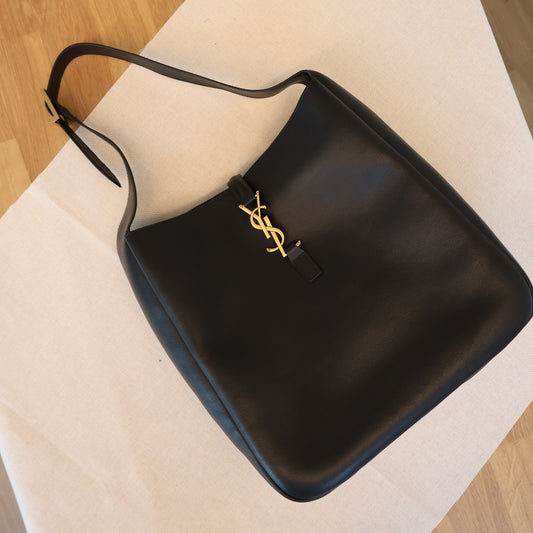 Yves Saint Laurent LE5A7 Supple Small Bag Black (Whatsapp for Price & Grade)