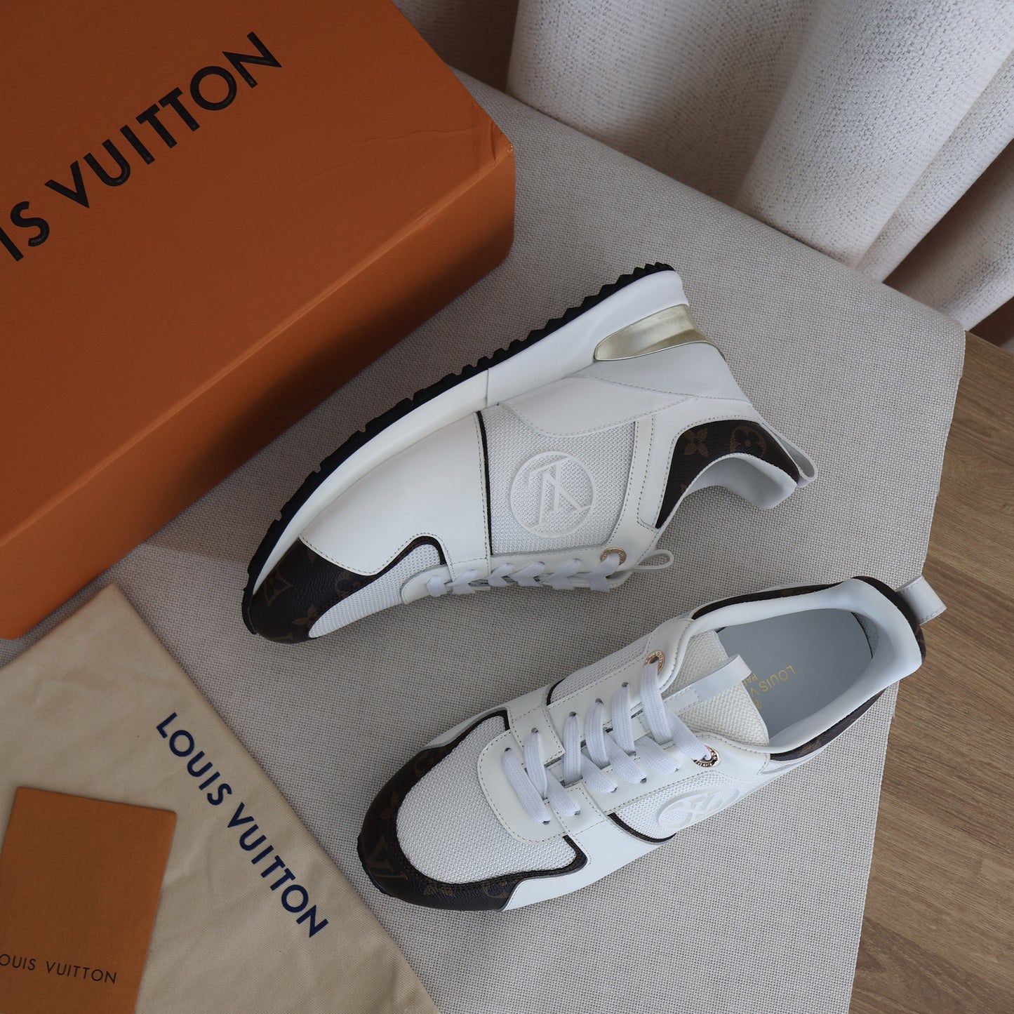 Louis Vuitton Run Away Sneaker (Whatsapp for Price & Grade)