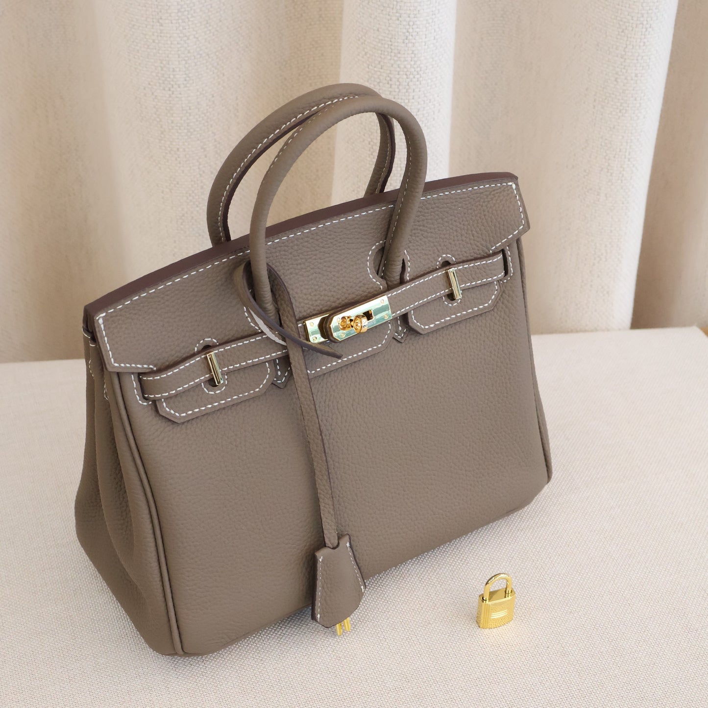 Hermes Birkin Etoupe x Gold Hardware (Whatsapp for Price & Grade)