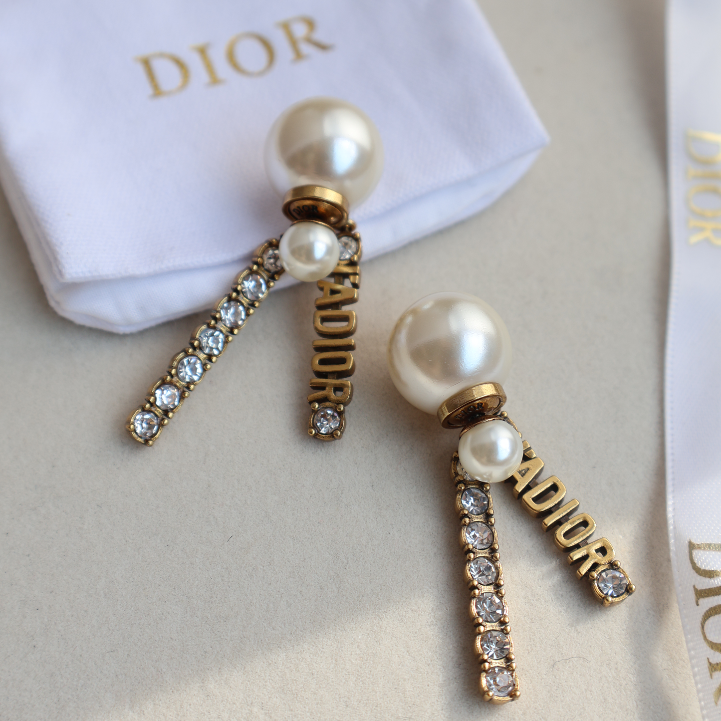 Dior Earrings Long (Whatsapp for Price & Grade)