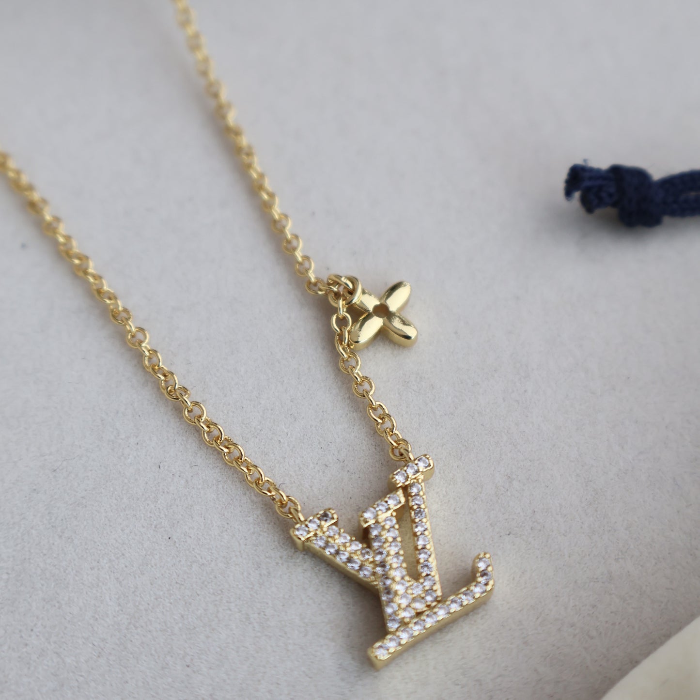 Louis Vuitton Necklace Gold (Whatsapp for Price & Grade)