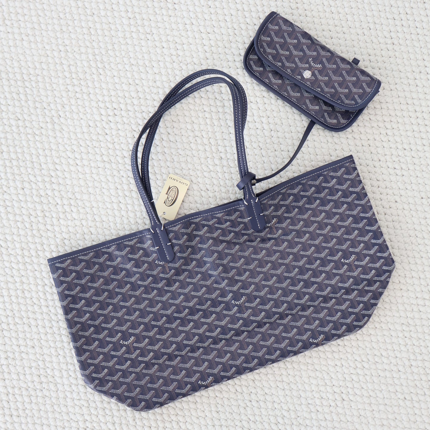 Goyard Tote Bag Navy (Whatsapp for Price & Grade)