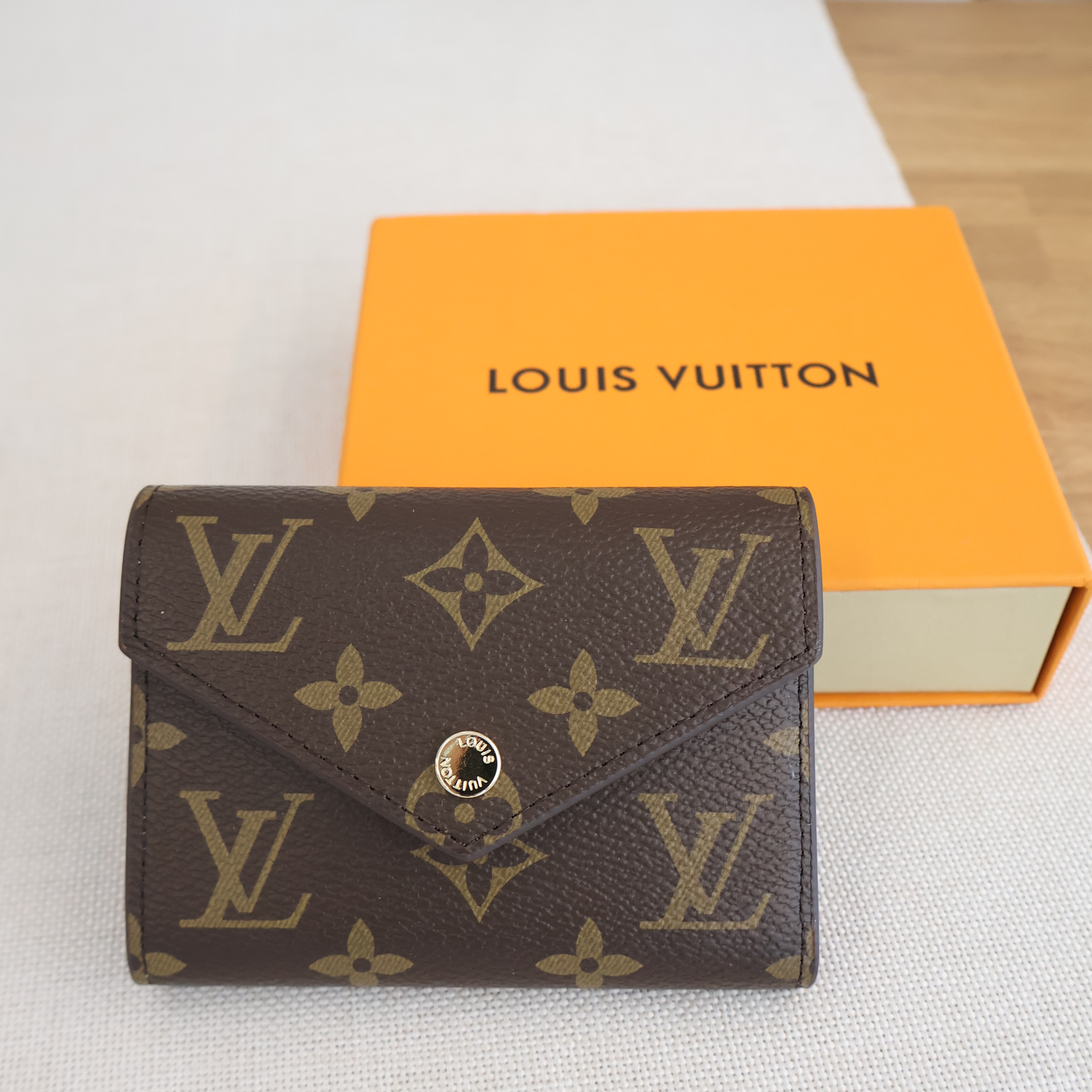 Louis Vuitton Victoria Wallet Monogram x Rose Ballerine (Whatsapp for Price & Grade)