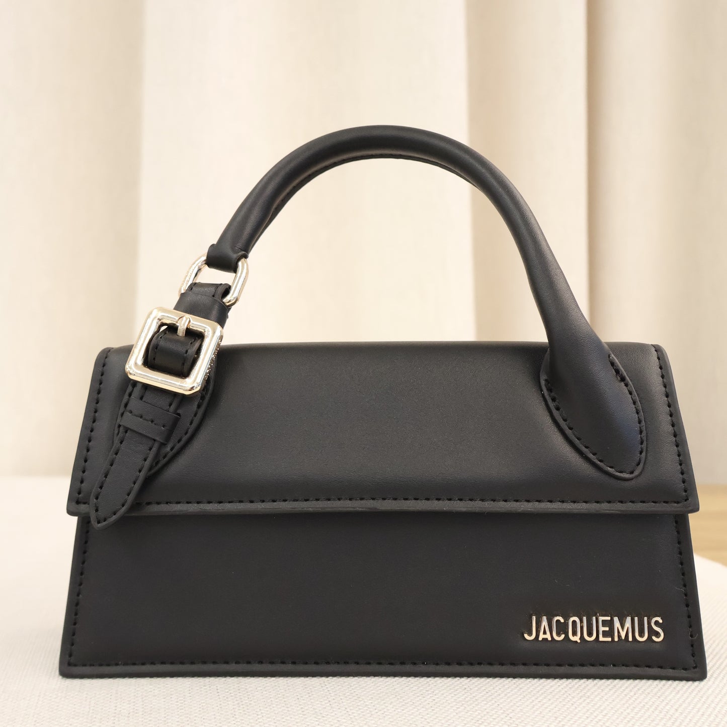 Jacquemus Le Chiquito Long Boucle Bag Black (Whatsapp for Price & Grade)