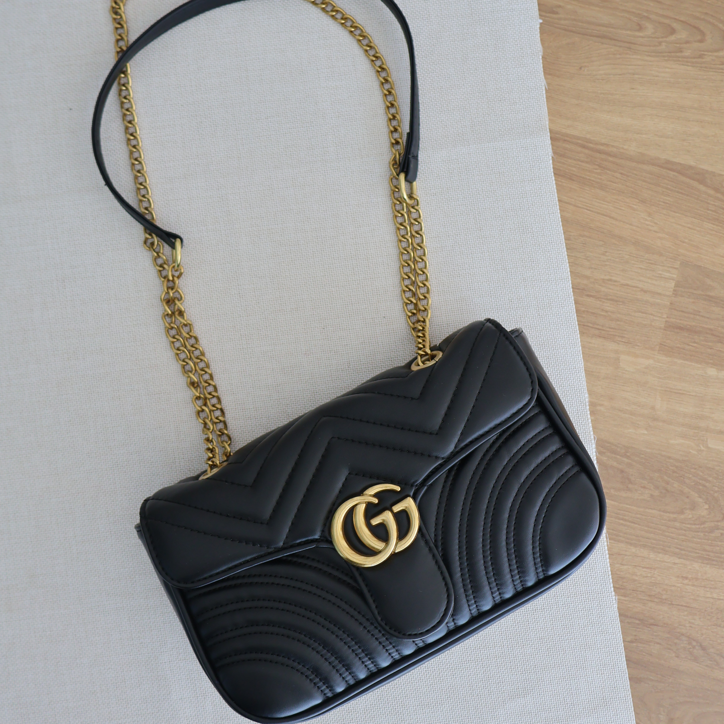 Gucci Marmont Black (Whatsapp for Price & Grade)