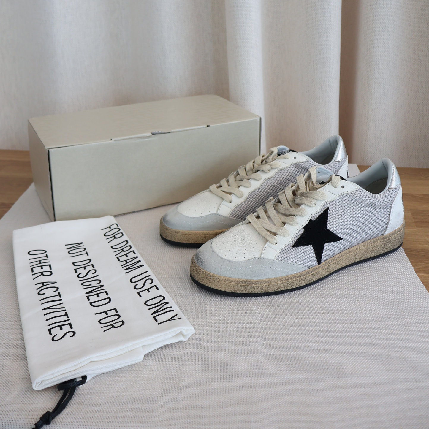 Golden Goose Blue x White Men's Sneaker (Whatsapp for Price & Grade)