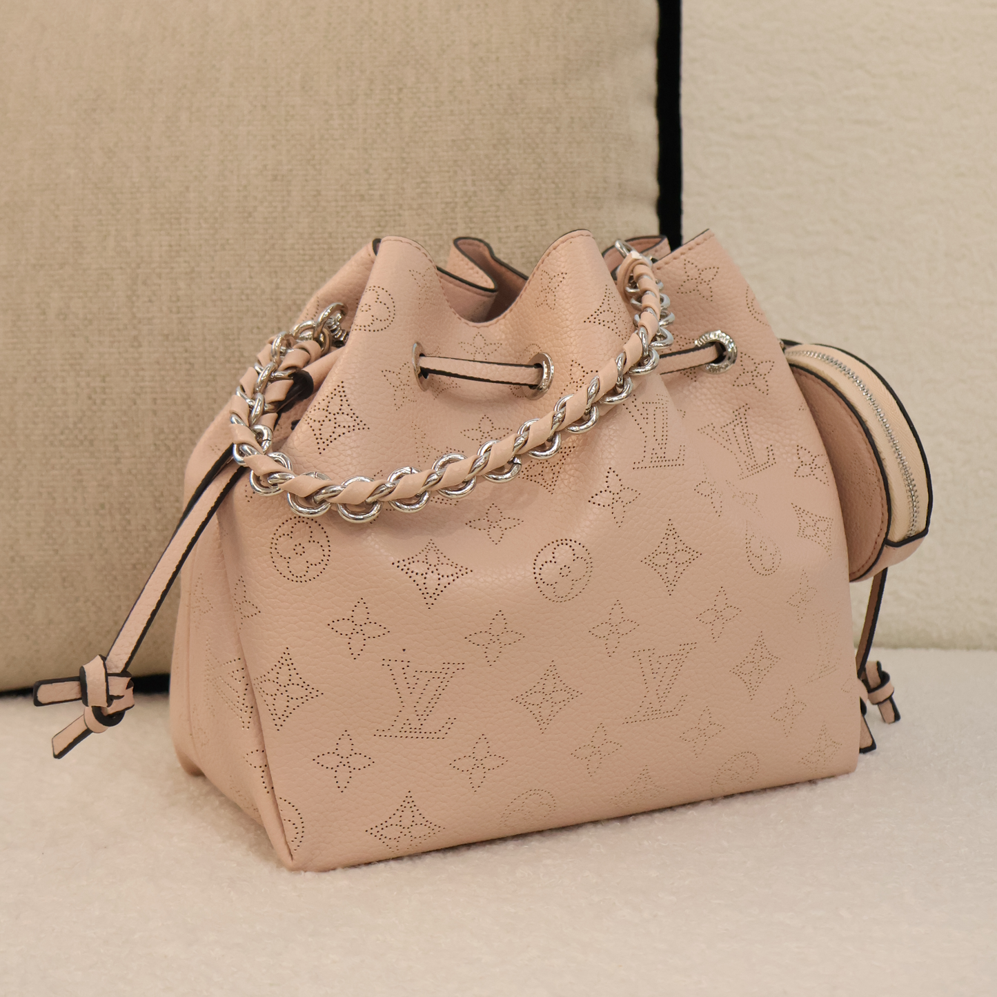 Louis Vuitton Bella Bag Pink (Whatsapp for Price & Grade)