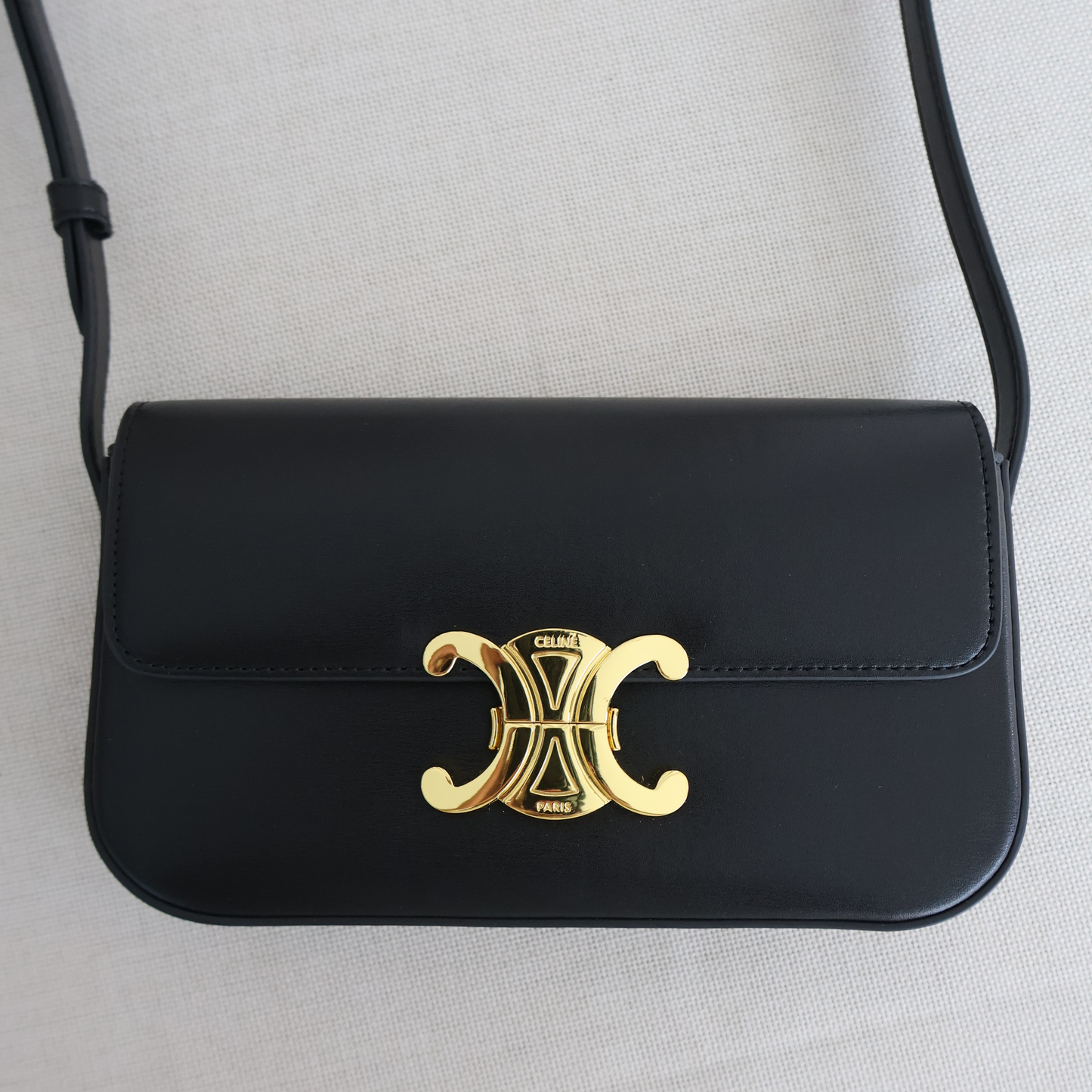 Celine Shoulder Bag Black (Whatsapp for Price & Grade)