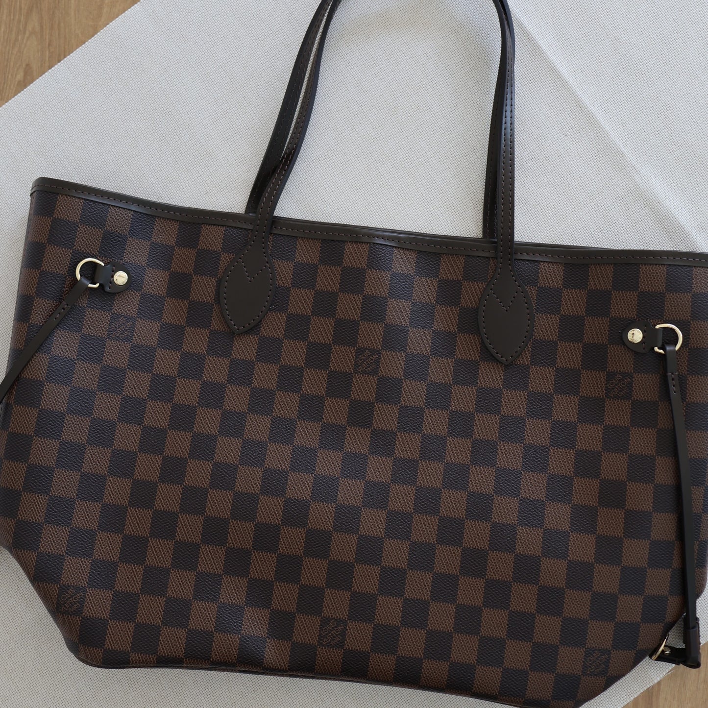 Louis Vuitton Neverfull Brown Damier (Whatsapp for Price & Grade)