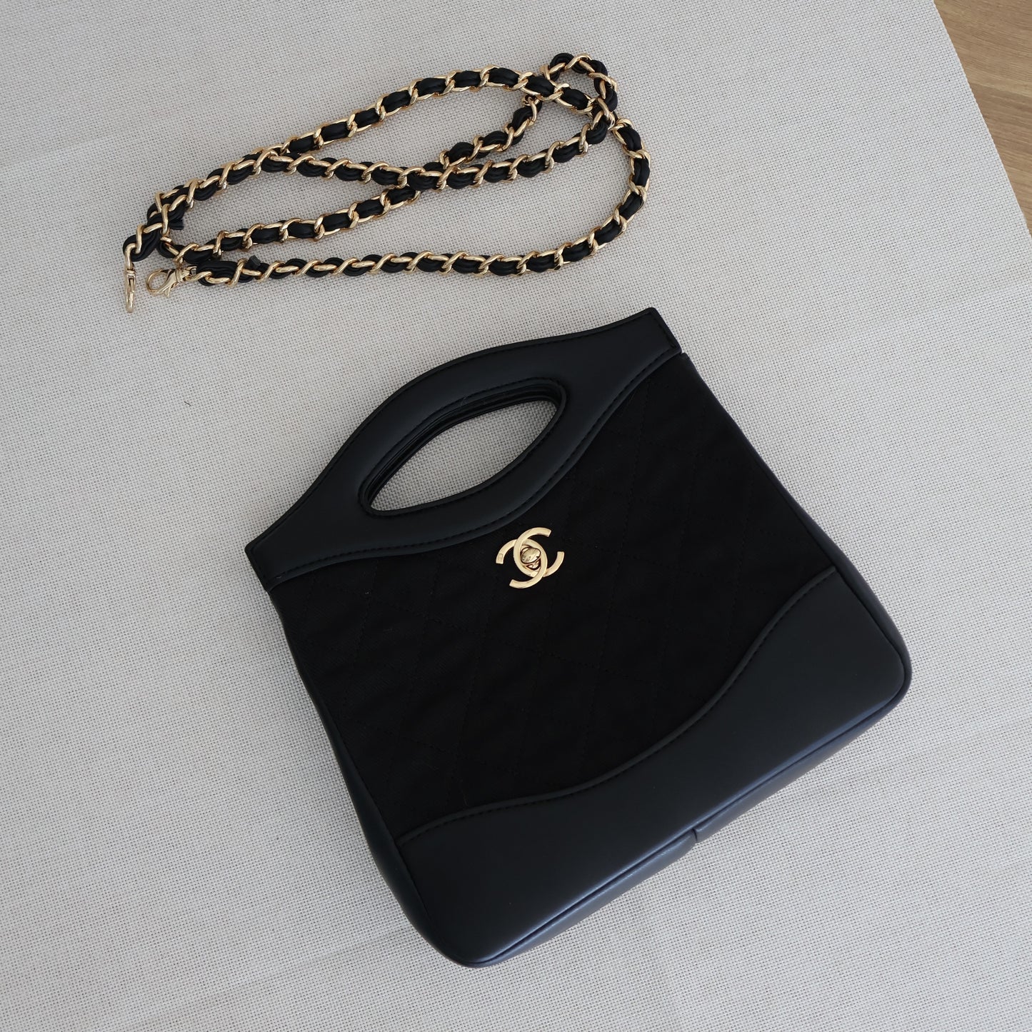 Chanel Vintage Bag Black (Whatsapp for Price & Grade)